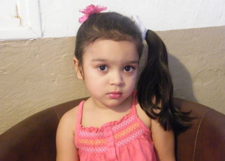 Lily à 4 ans
