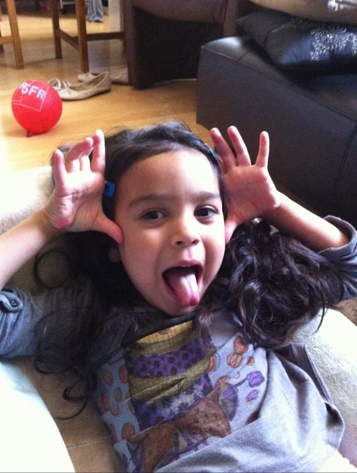 Lily à 5 ans