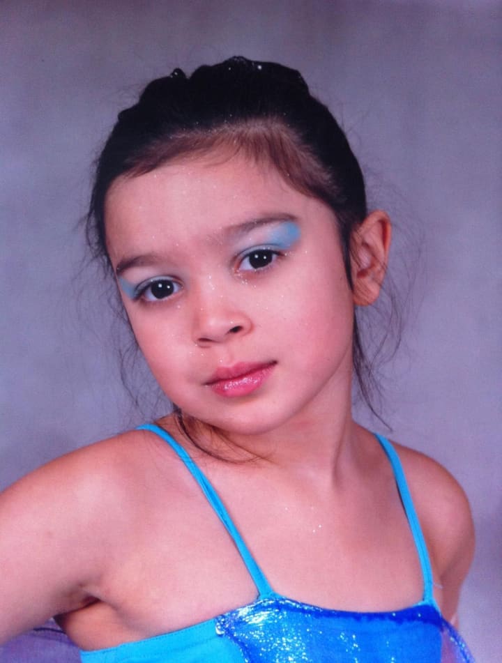 Lily à 7 ans