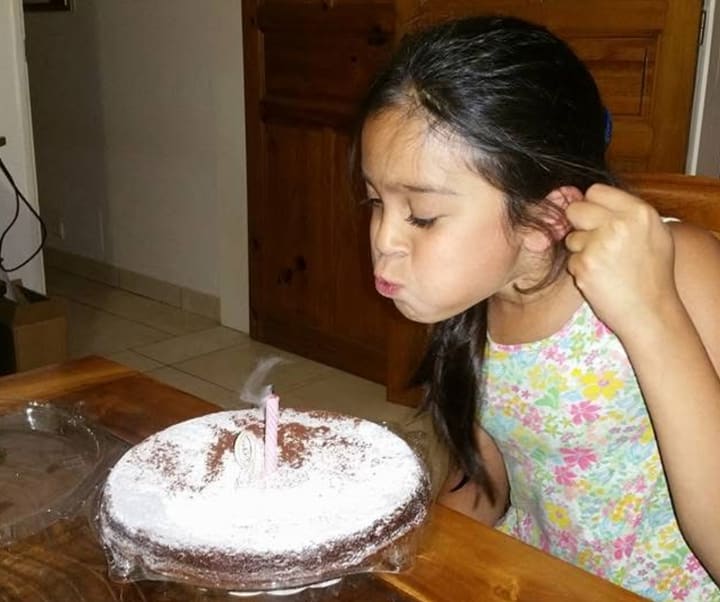 Lily à 9 ans