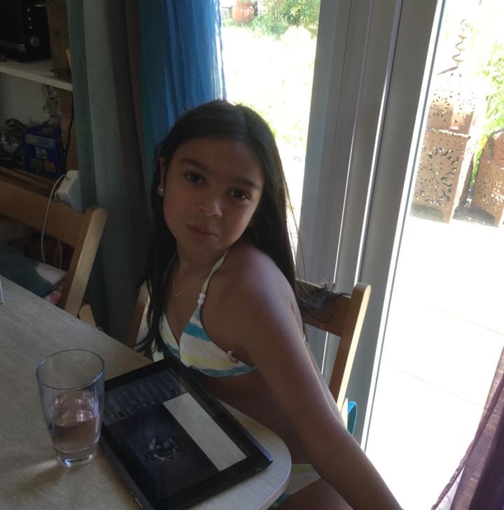 Lily à 10 ans